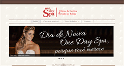 Desktop Screenshot of onedayspavicosa.com.br